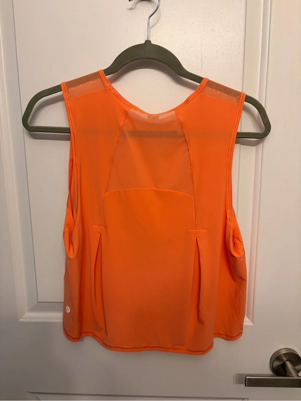Lululemon Sculpt Cropped Tank Top 10 orange - Picture 3 of 4